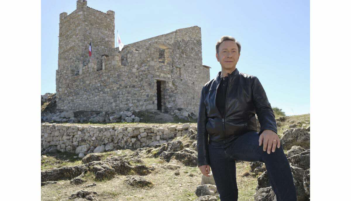 Stéphane Bern sur le tournage d Opération Patrimoine
