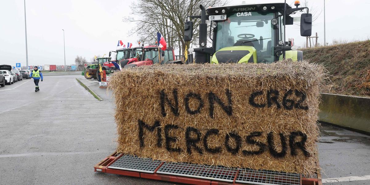 Agriculteurs devant l’Assemblée nationale