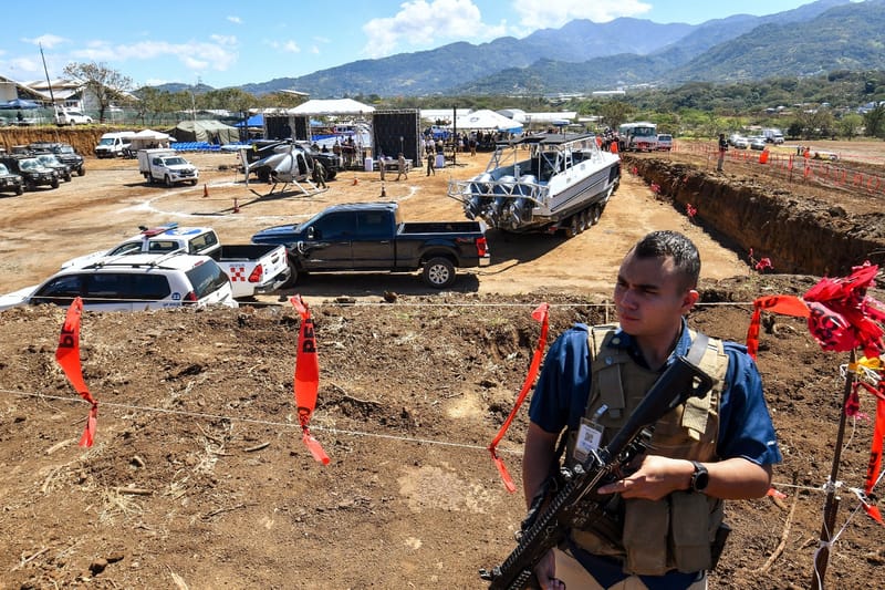 Chantier d'une mégaprison à Alajuela, Costa Rica