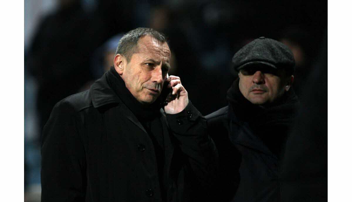 Photo d’Alain Orsoni lors de l’incinération à Ajaccio