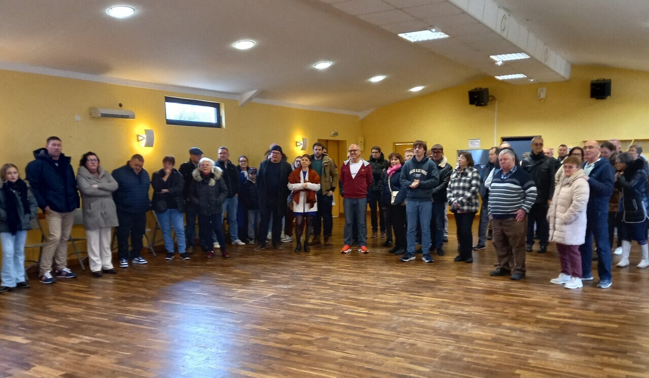 Maire lors des vœux à Malherbe-sur-Ajon