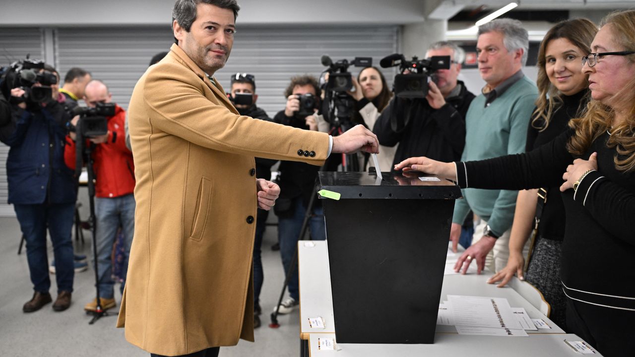 André Ventura, candidat d'extrême droite portugaise