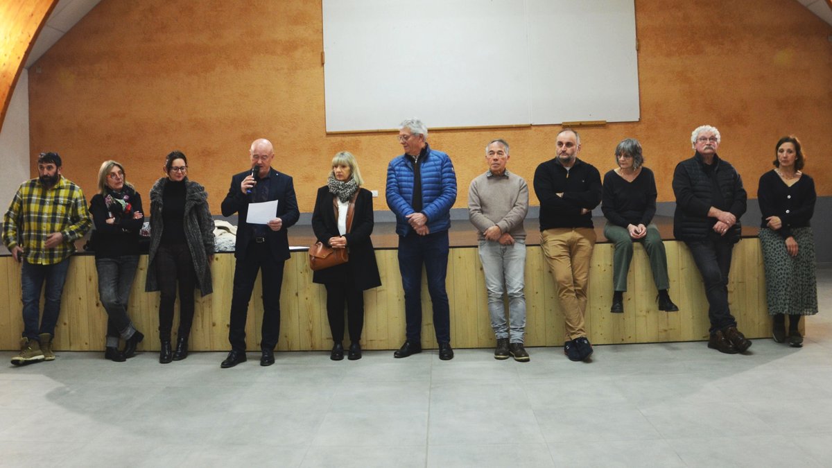 Vue générale des vœux municipaux à Bernac-Dessus