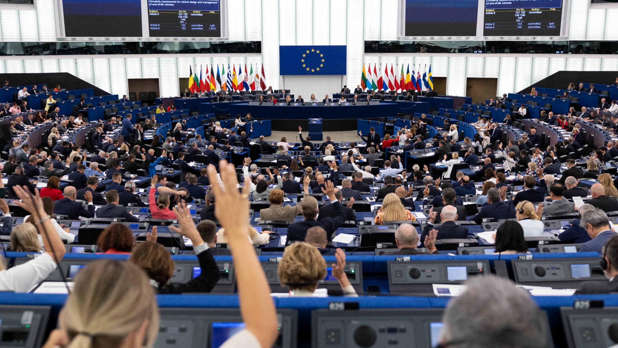 Parlement européen vote sur l’accord UE-Mercosur à Strasbourg