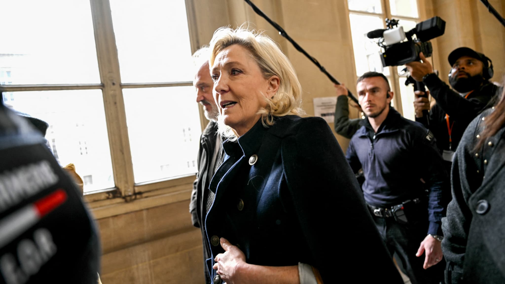 Marine Le Pen au tribunal à Paris, 20 janvier 2026