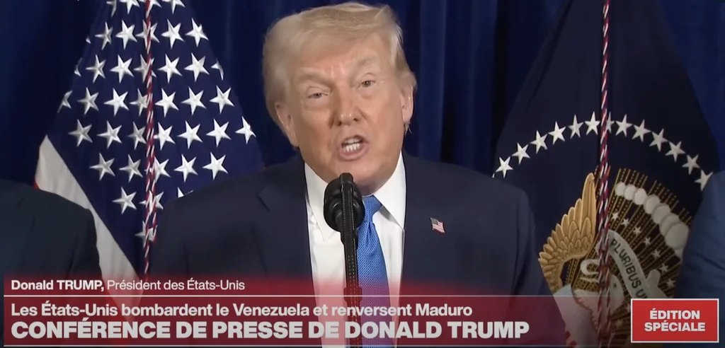 International : Choc après l’arrestation de Maduro au Venezuela