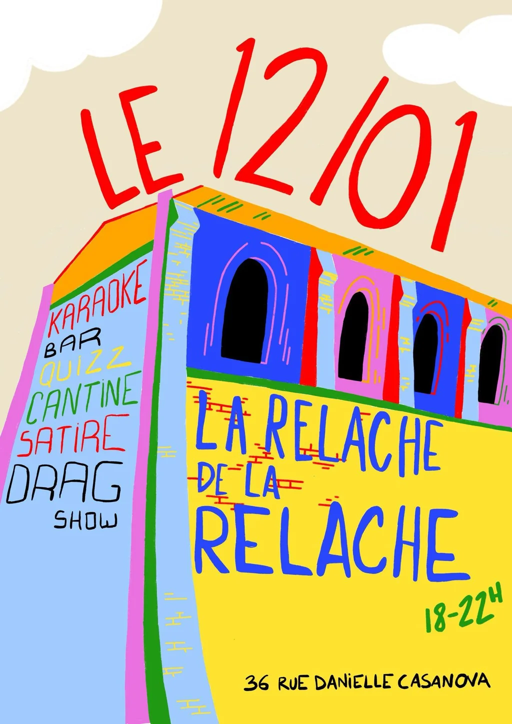 La Relâche de la Relâche à Toulouse et un hiver glacial en Manche