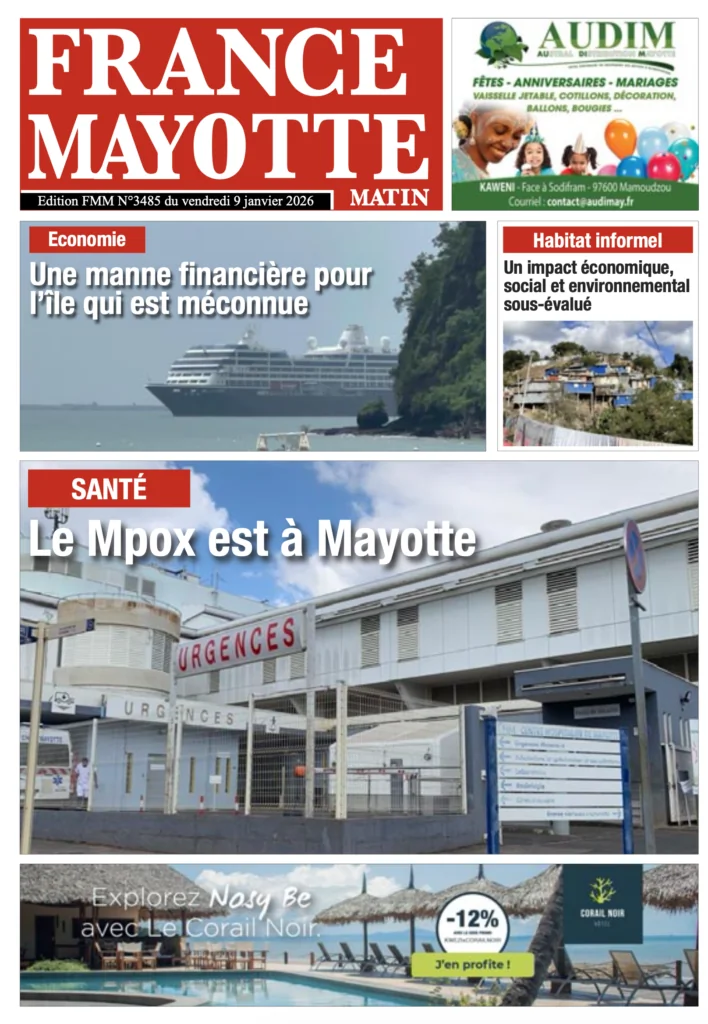 Mayotte : alerte sanitaire, enjeux économiques et développement durable