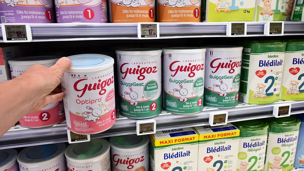 Rappel massif de lait infantile Nestlé Guigoz et Nidal en Europe