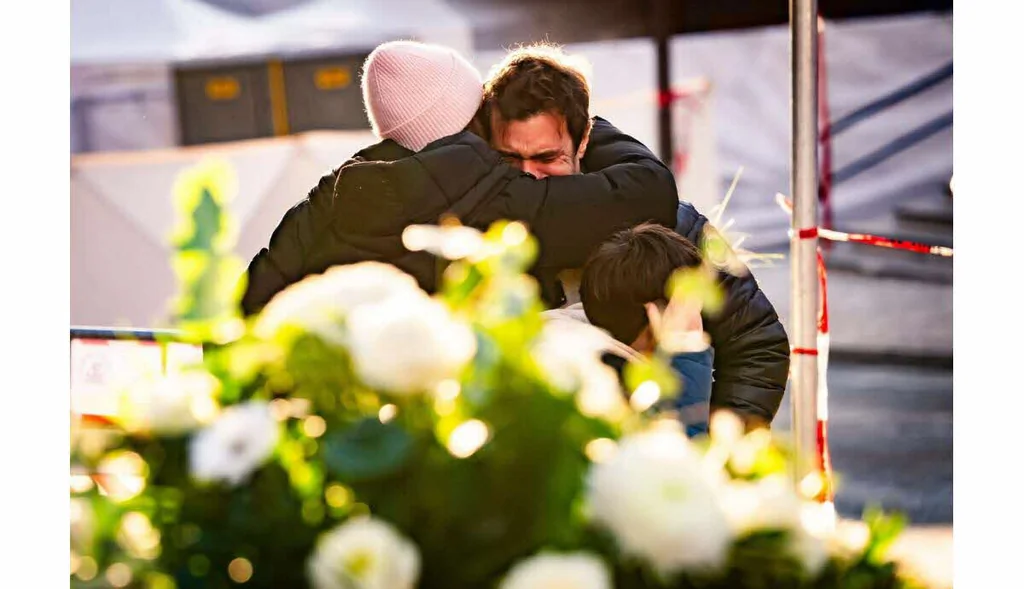 Rassemblement à Crans-Montana en hommage victimes