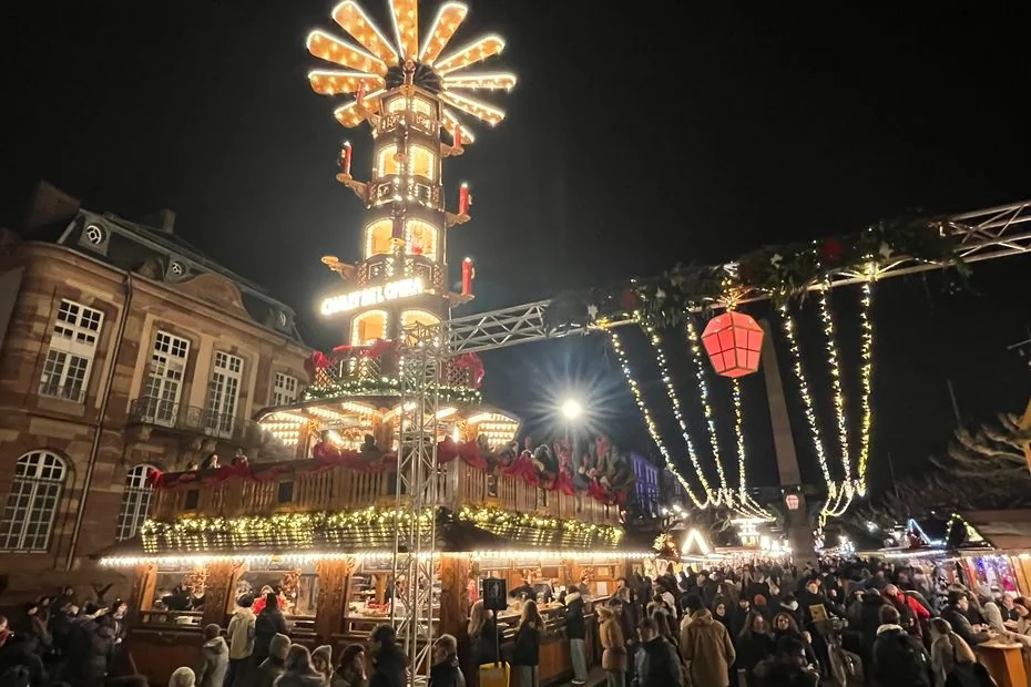 Strasbourg: 3,05 M de visiteurs au marché de Noël 2025, en recul