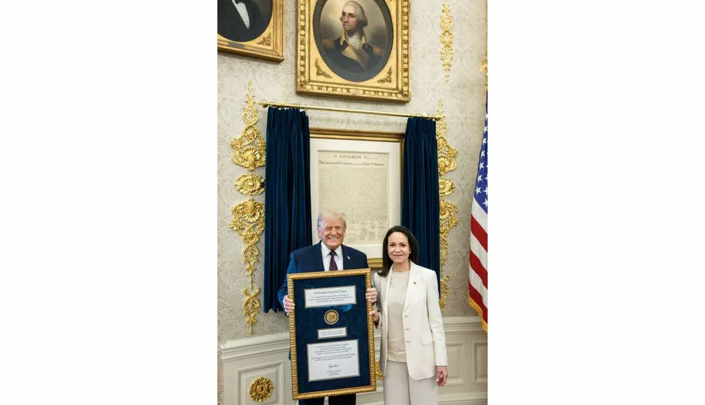 Trump et Machado : remise du Nobel et débat sur le Venezuela