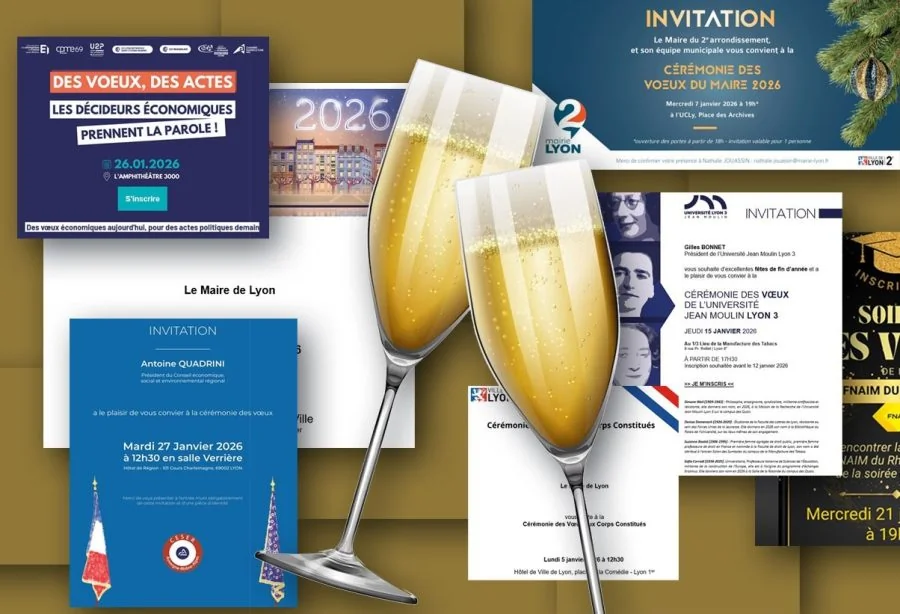 Vœux 2026: Lyon et Guégon en mouvement