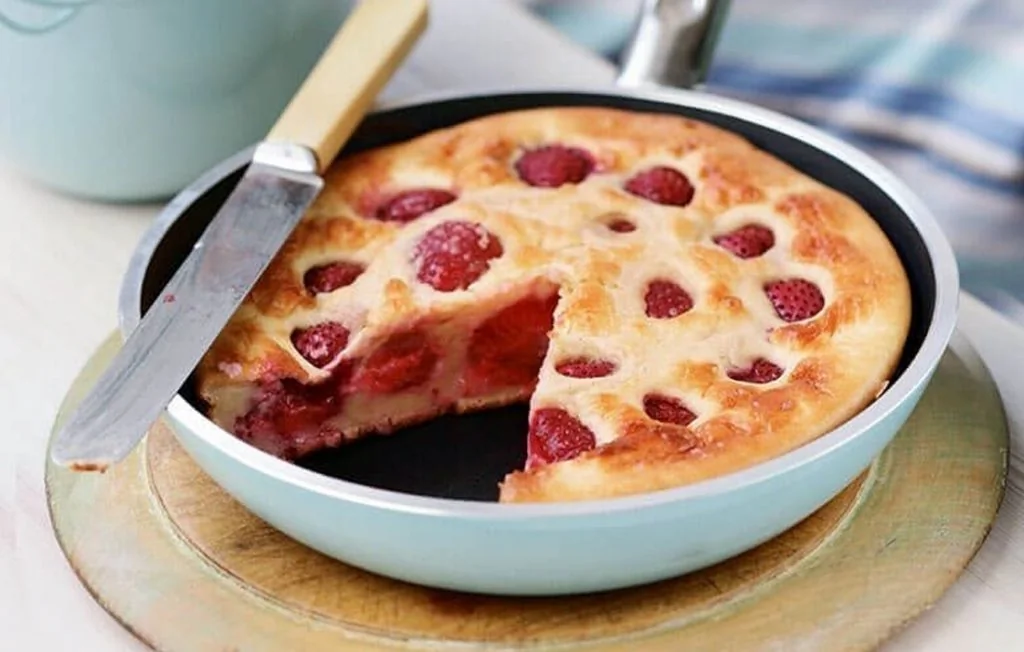 Clafoutis aux fraises, dessert végétarien
