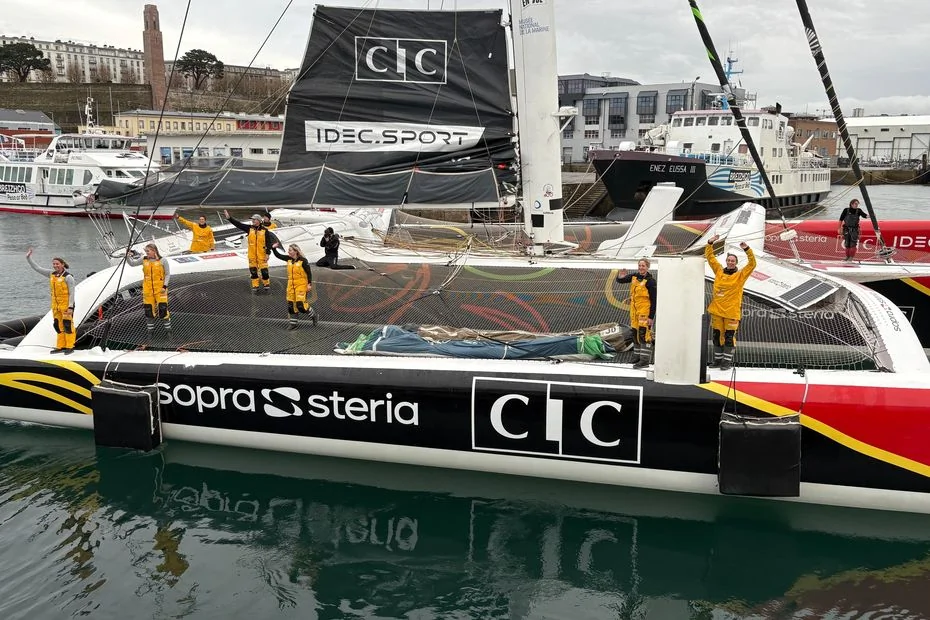 Alexia Barrier et son équipage 100% féminin bouclent leur tour du monde