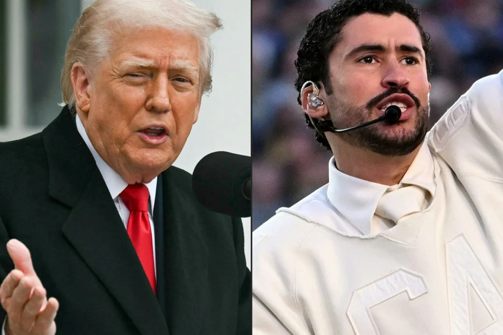 Donald Trump critique le show de Bad Bunny au Super Bowl