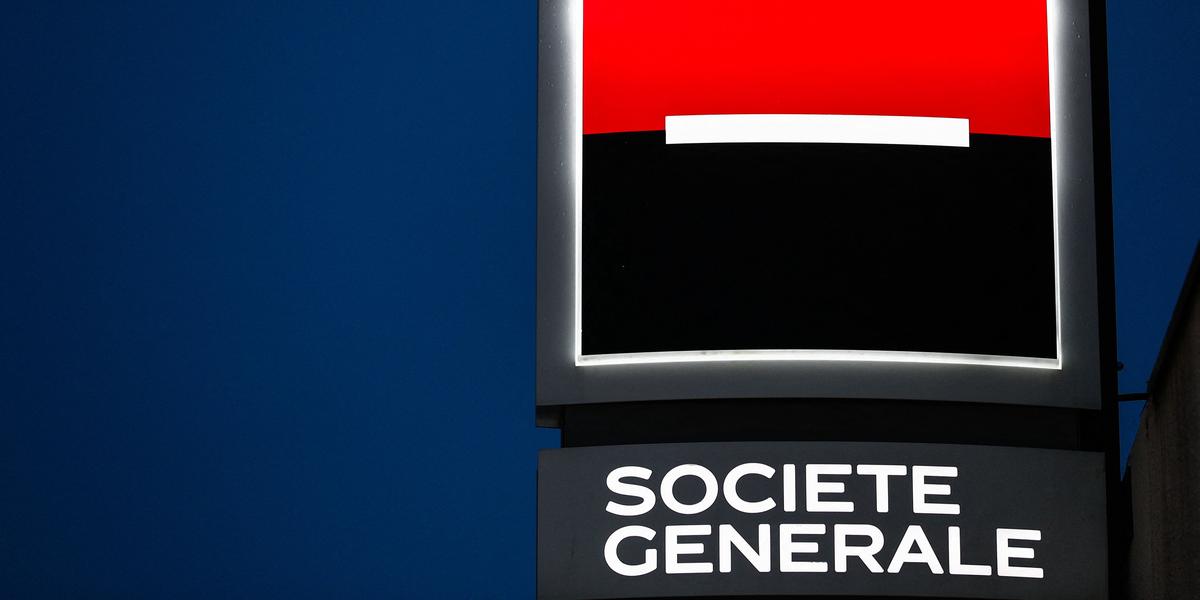 Vue d une agence Société Générale