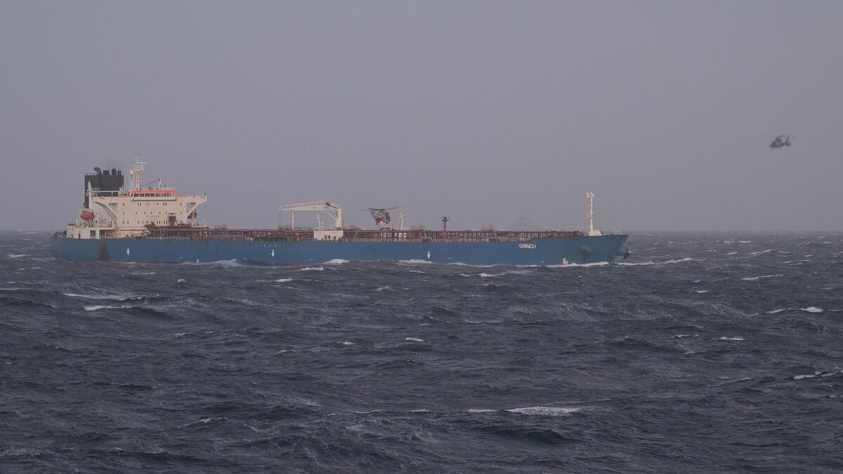 Navire pétrolier arraisonné en Méditerranée