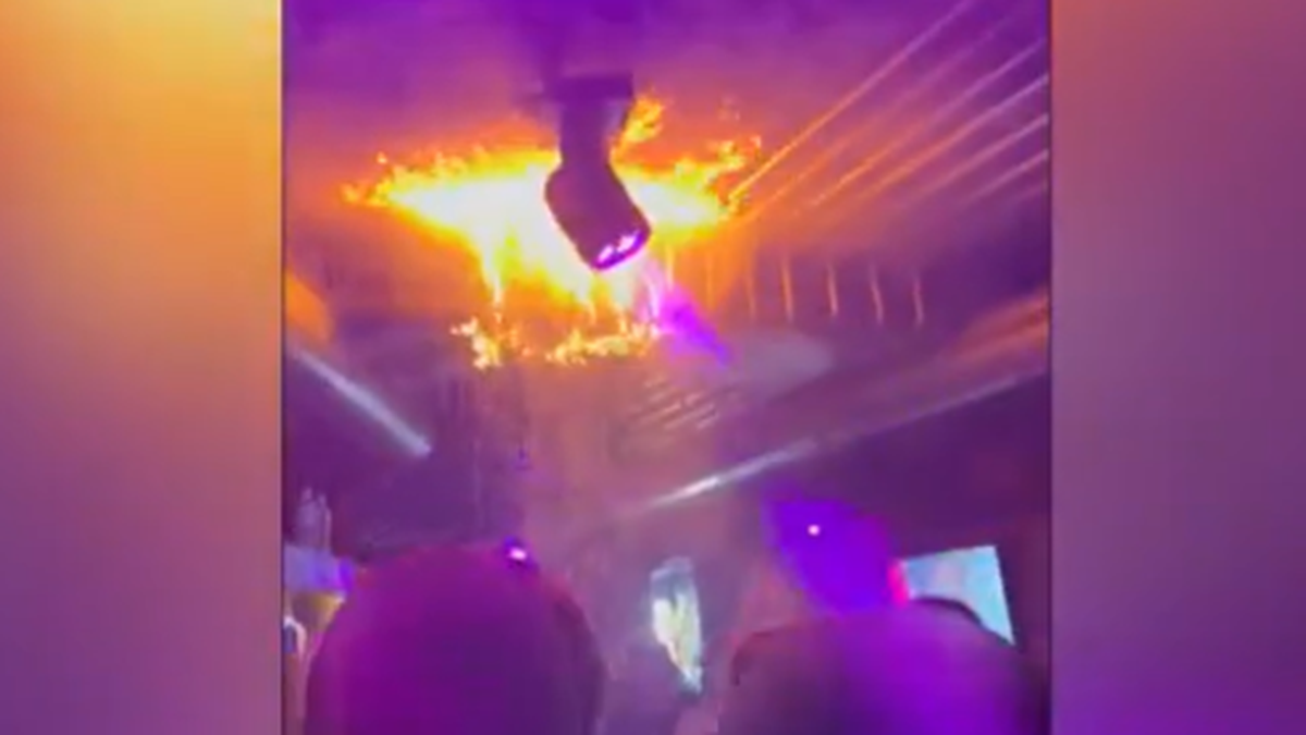 Extérieur et intérieur du bar Crans-Montana incendié