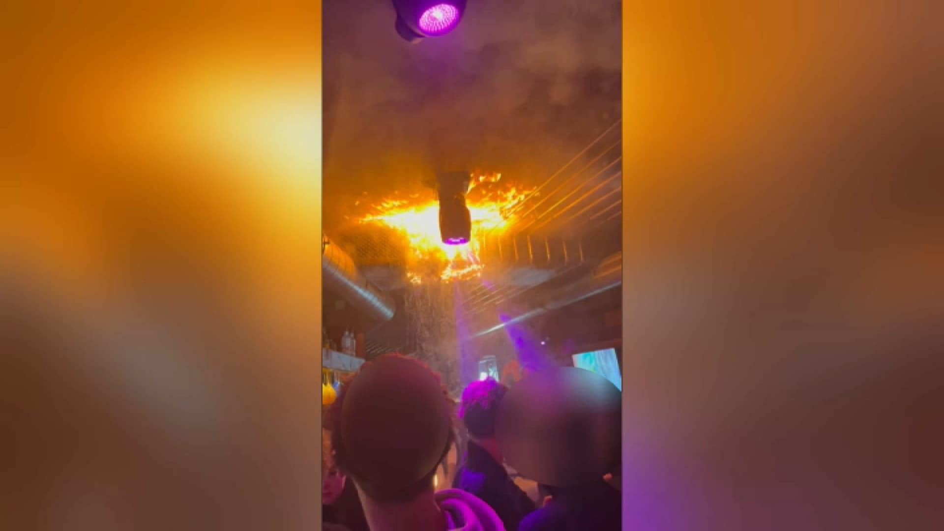 Nouvelles images montrant le départ de l'incendie à Crans-Montana