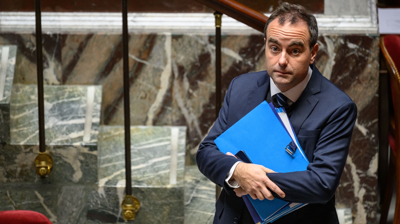 Sébastien Lecornu lors des débats budgétaires