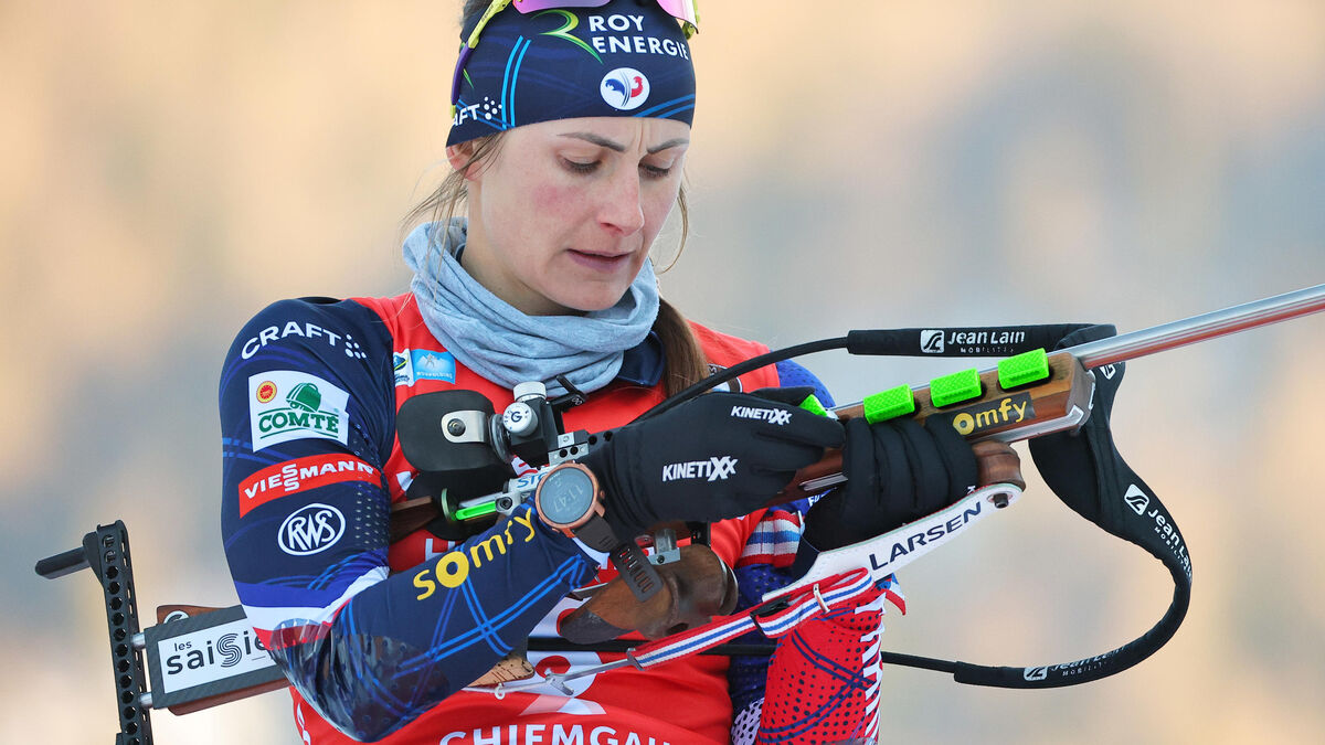Biathlon féminin Braisaz-Bouchet et Jeanmonnot à Nove Mesto