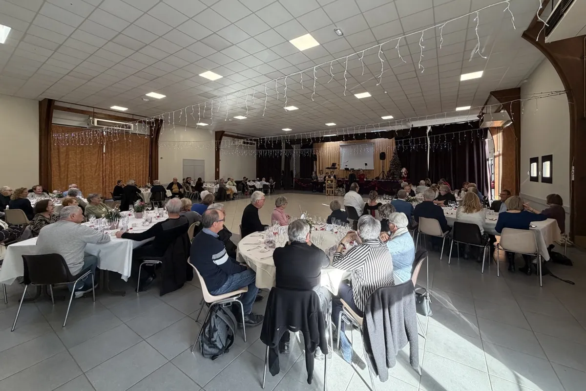 Repas des aînés à Lavault-Sainte-Anne
