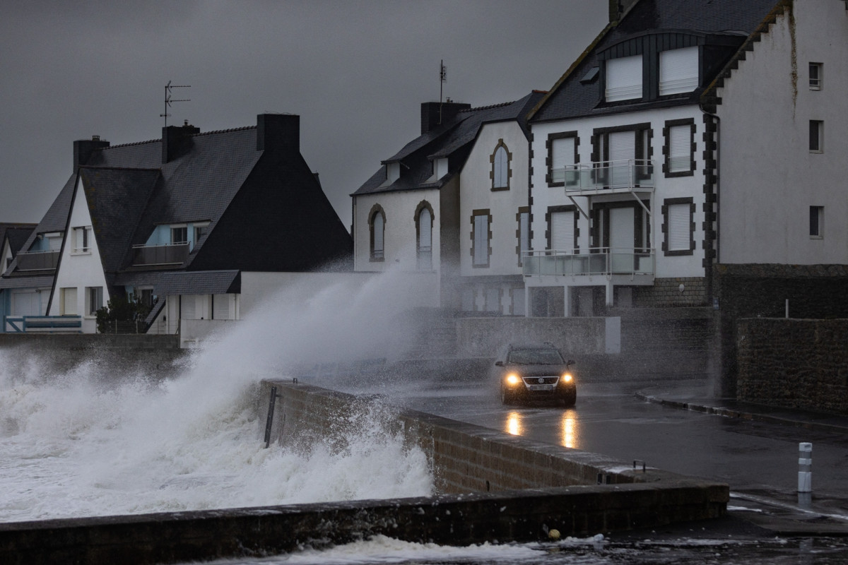 Guilvinec tempête Ingrid photo