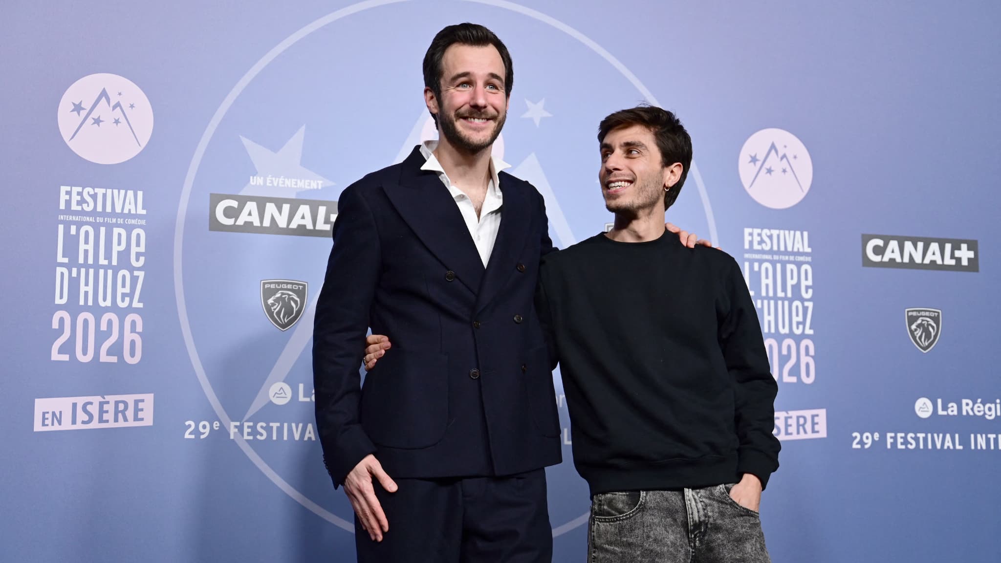 Laurent Lafitte et Laure Calamy au festival