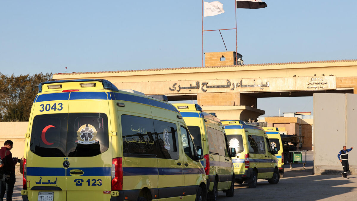 Rafah et l'aide humanitaire dans la zone frontalière