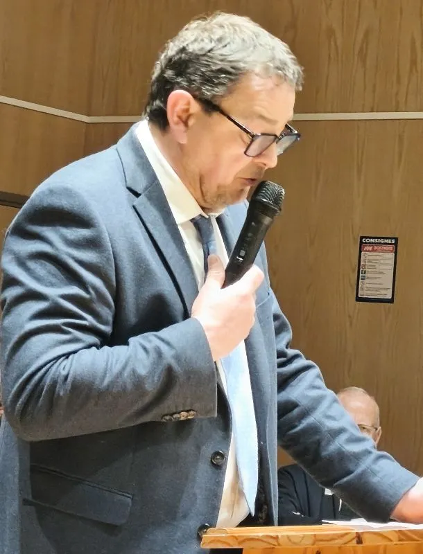 Photo des vœux municipaux en zone rurale