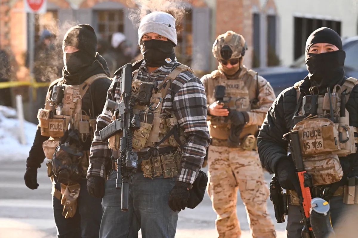 Illustration des débats autour de l’ICE et de l’immigration