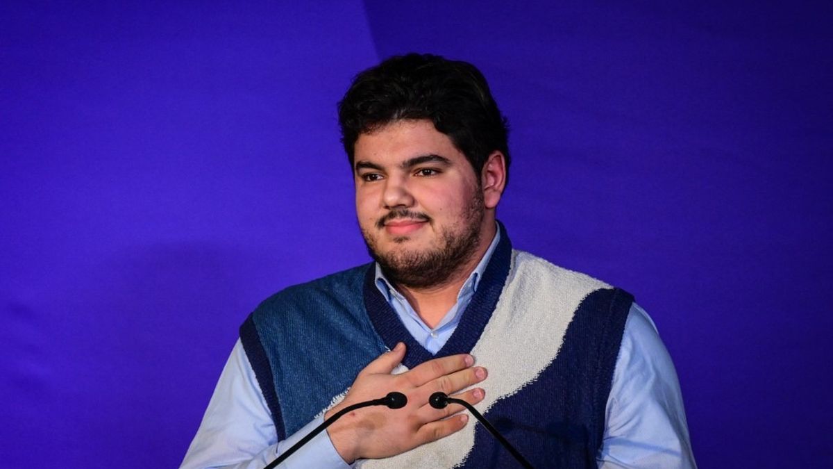 Amine Kessaci lors d'un entretien