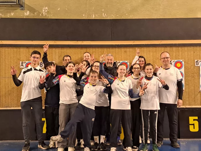 Jeunes archers Montceau au championnat départemental