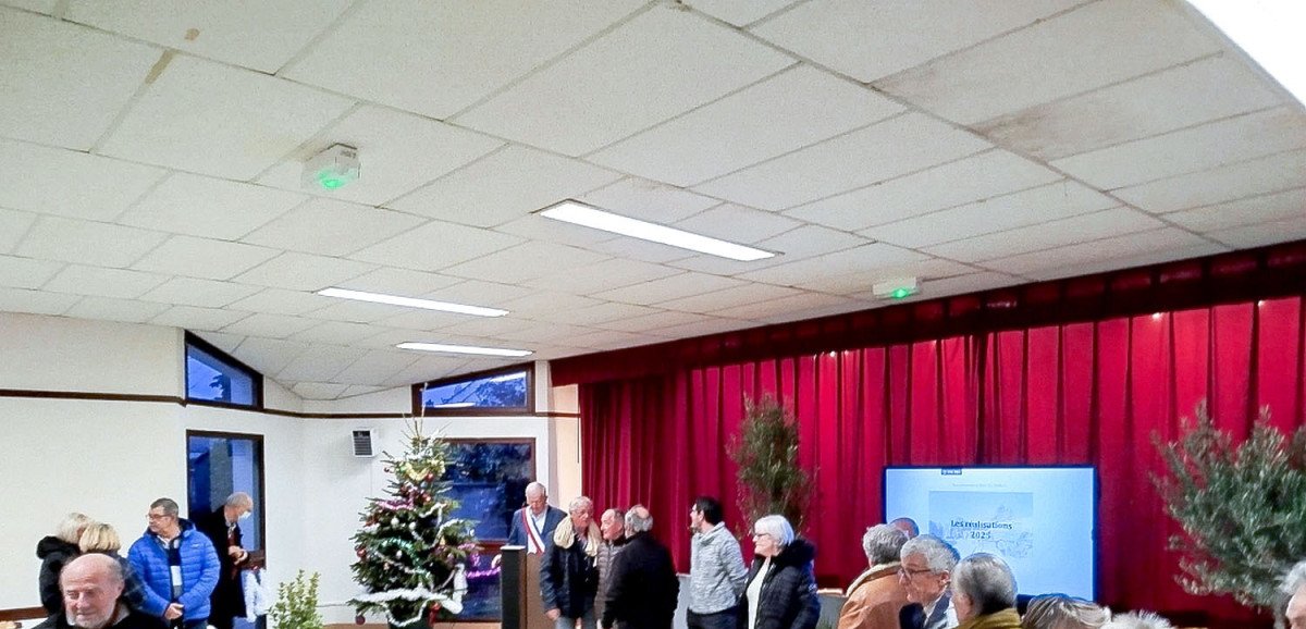 Cérémonie des vœux à La Brée-les-Bains
