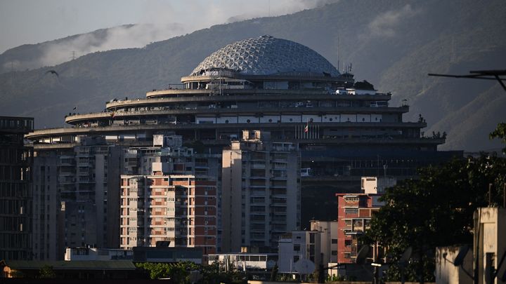 L'Hélicoïde, bâtiment utilisé comme prison par le pouvoir vénézuelien, Caracas