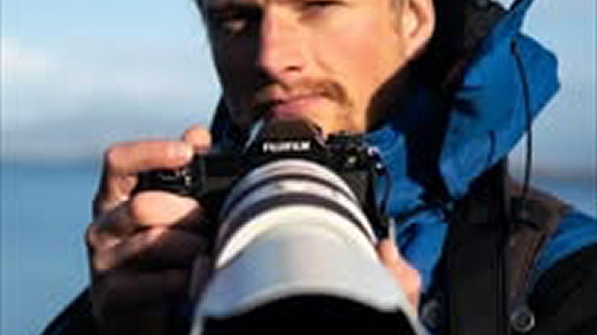 Photographie antarctique présentée en exposition