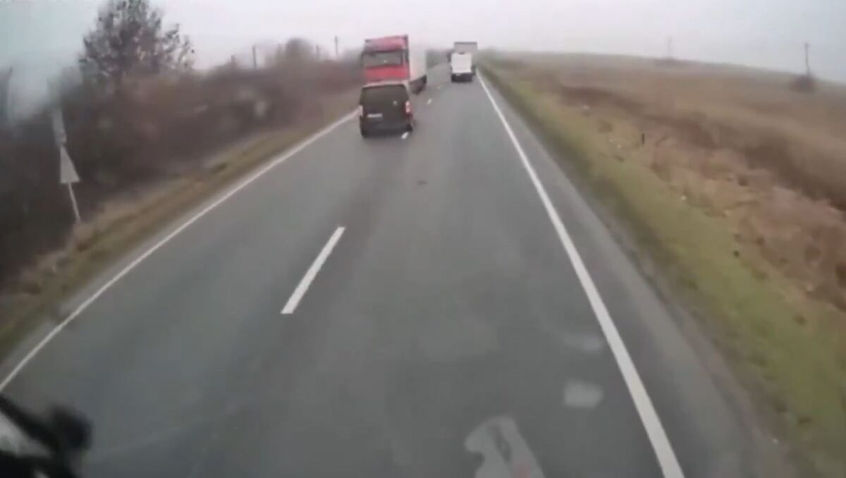 Vue de l'accident impliquant des supporters PAOK