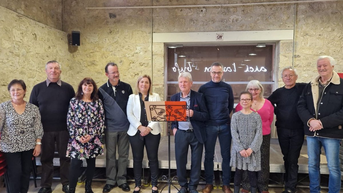 Cérémonie des vœux au conseil municipal de Maubec