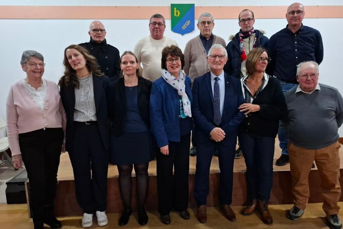 Le maire Serge Audonnet lors des vœux