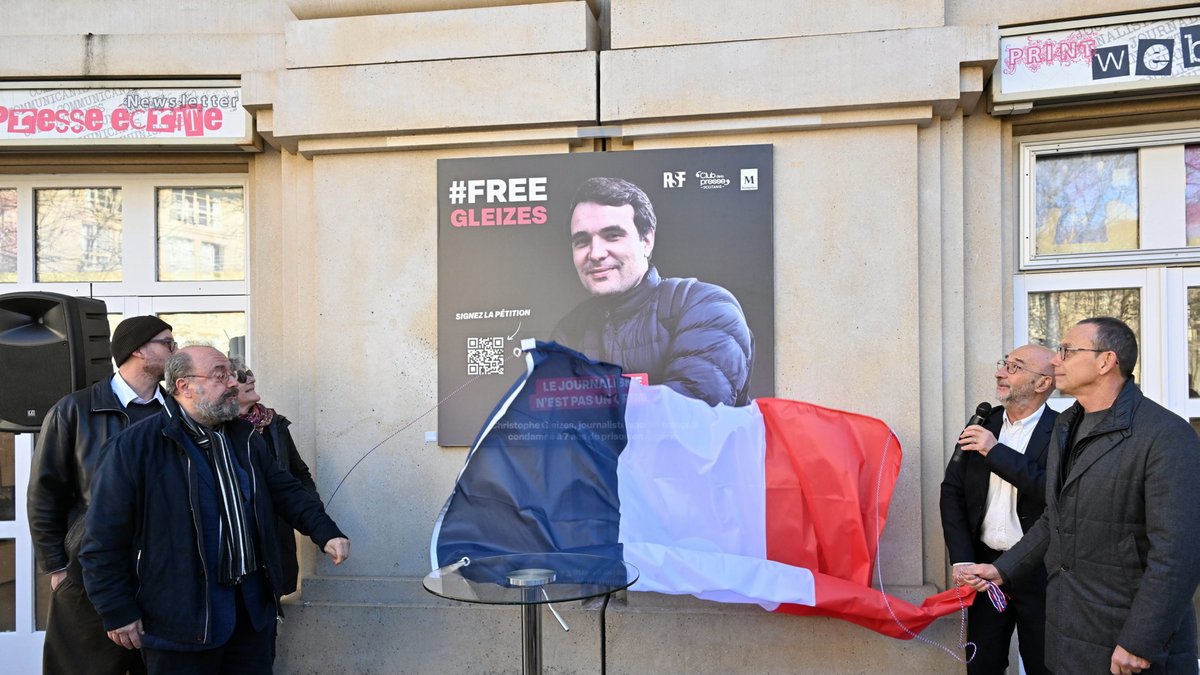 Soutien à Christophe Gleizes à Montpellier