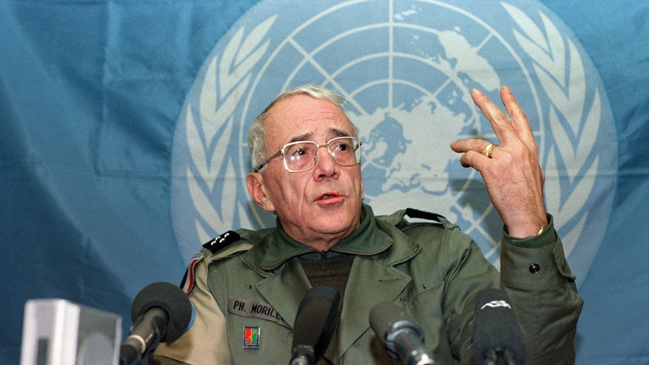 Général Philippe Morillon, ancien commandant de l’ONU en Bosnie
