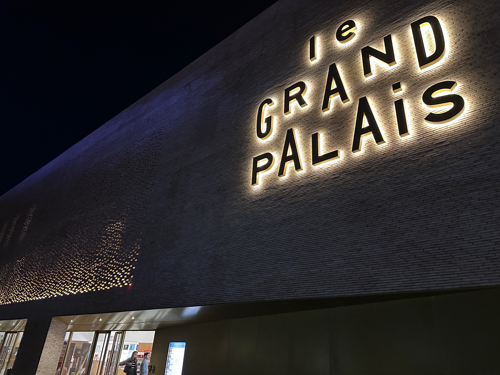 Affiche du Grand Palais pour le festival Mycéliades