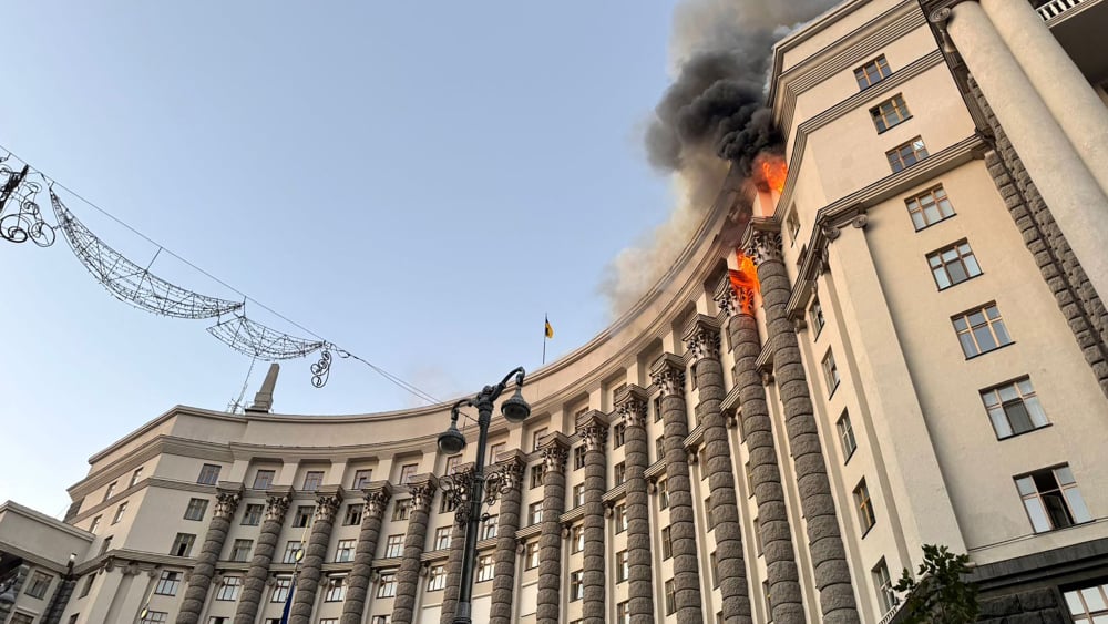 Photographie d'une intervention d'urgence en Ukraine