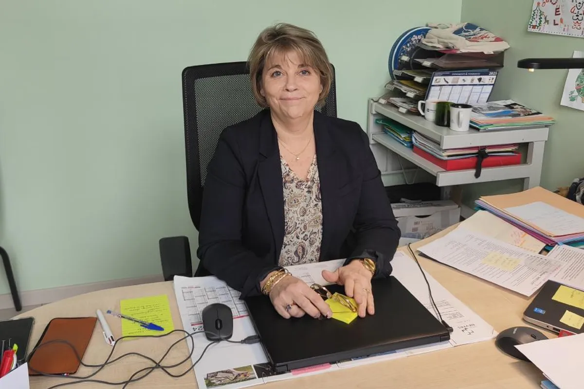 Francine Ménard, maire d'Argenvières