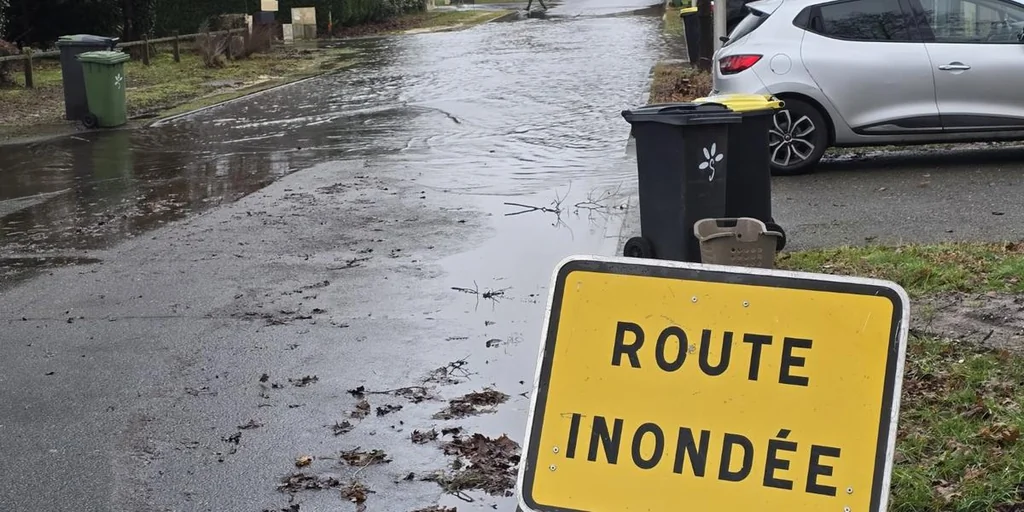 Inondations en Gironde : vigilance rouge face à la tempête Nils