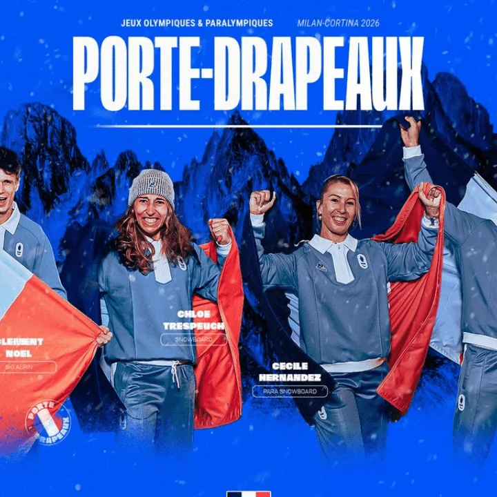 JO d’hiver 2026: Trespeuch et Noël porte-drapeaux