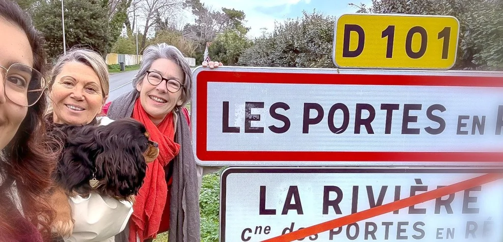 Un tour symbolique de l’île de Ré par Nathalie Barbarin en février 2026