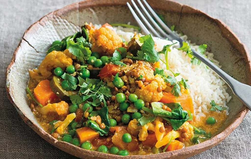 Curry de légumes et lentilles, réconfort assuré