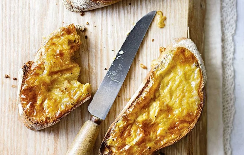 Welsh rarebit végétarien plus sain et savoureux